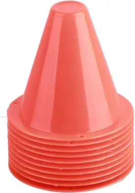 10pcs Soccer Training Cone Football Barriers Plastic Marker Holder Accessory