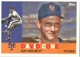 2017 Topps Archives #42 David Cone NM-MT  New York Mets Baseball