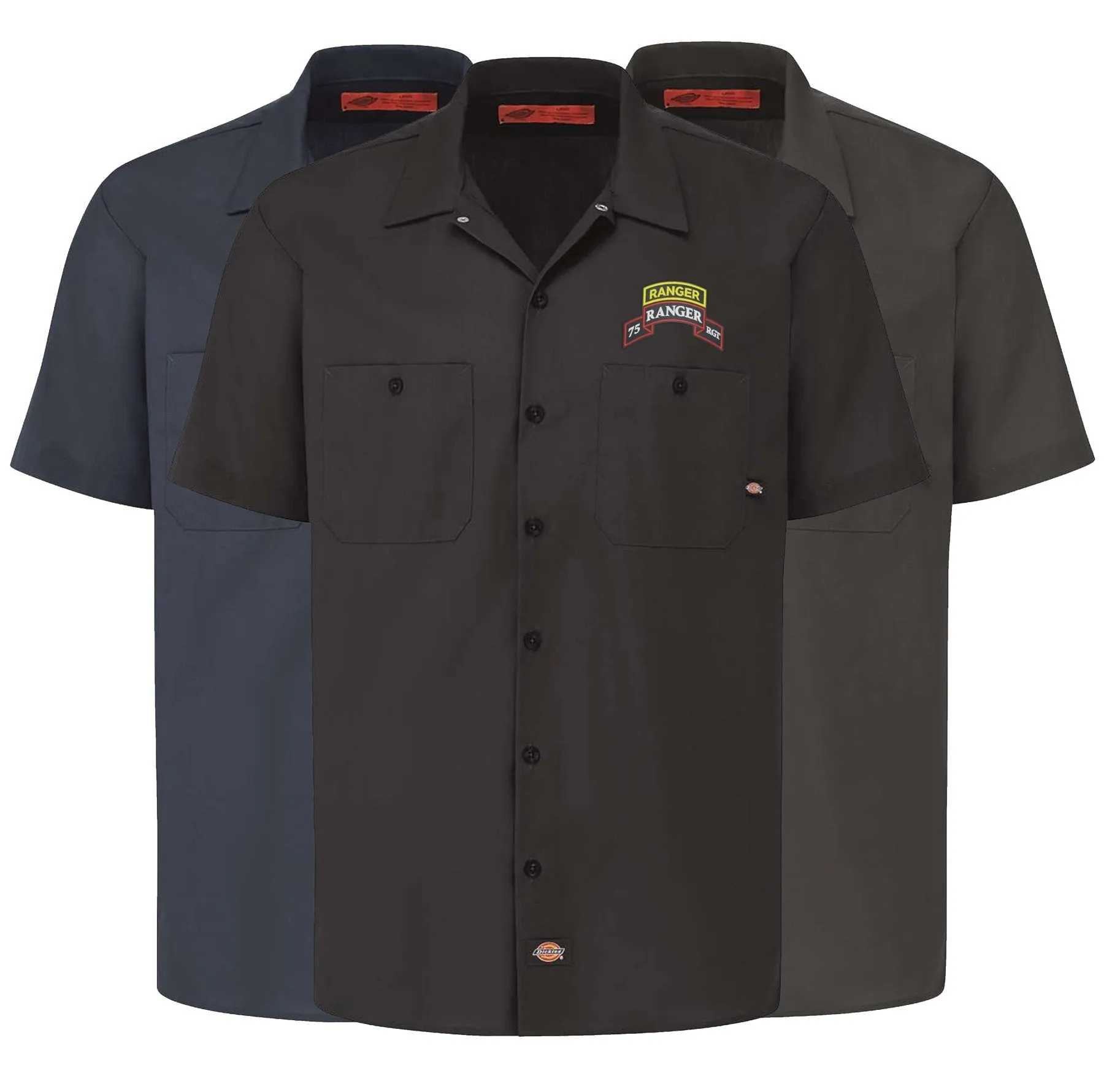 75th RGT Scroll - Dickies Work Shirt