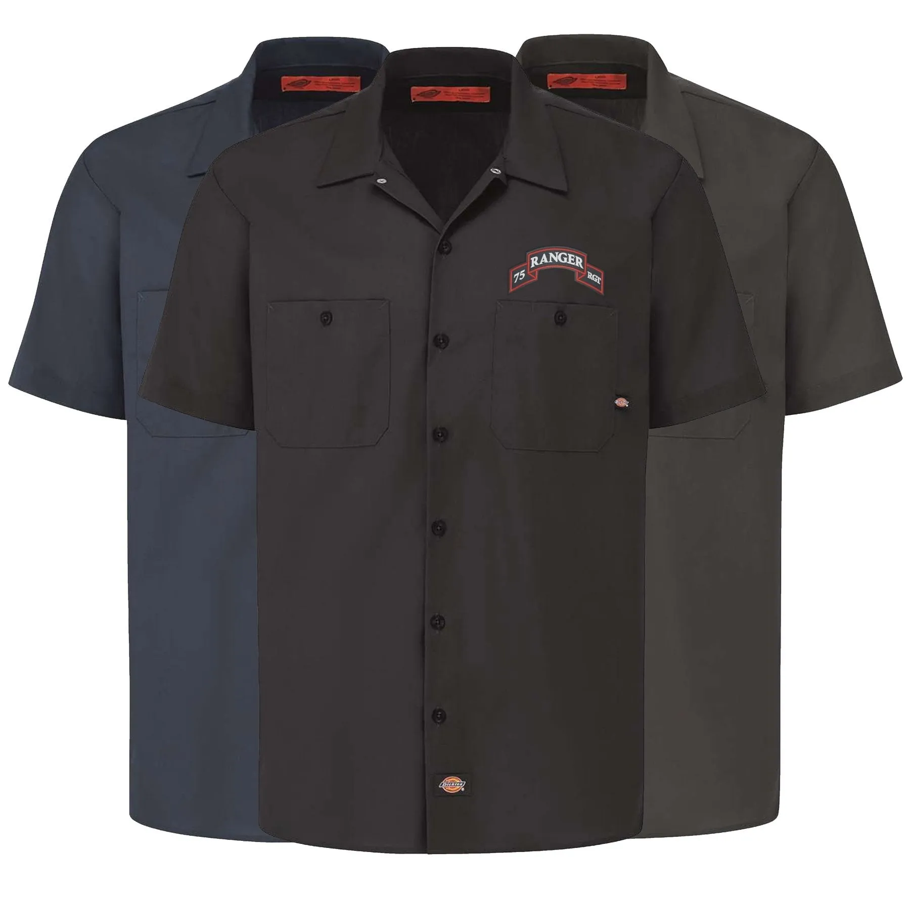 75th RGT Scroll - Dickies Work Shirt
