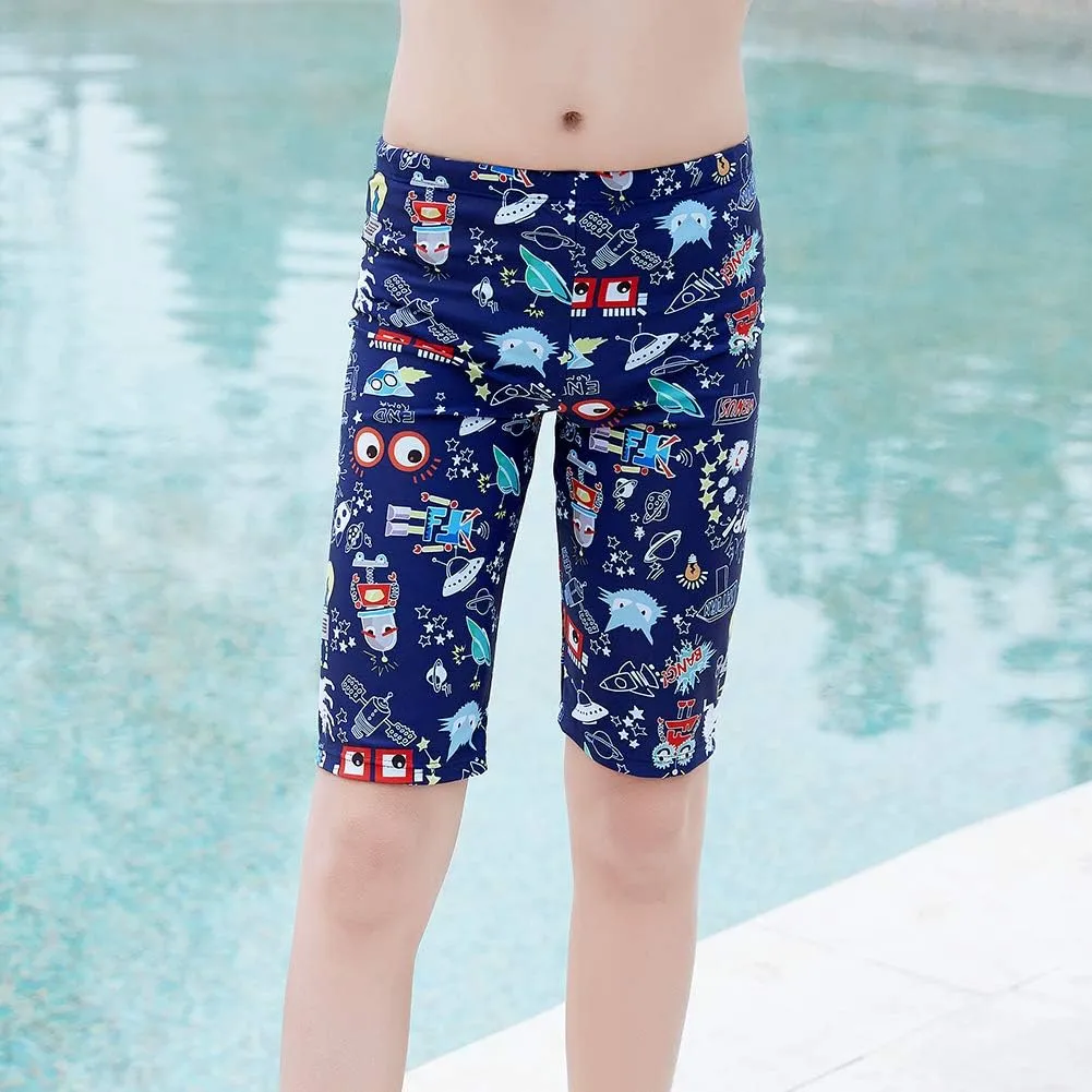 Aivtalk Boys' Quick Dry UPF 50  Beach Swim Trunk Toddler Jammers for Swimming
