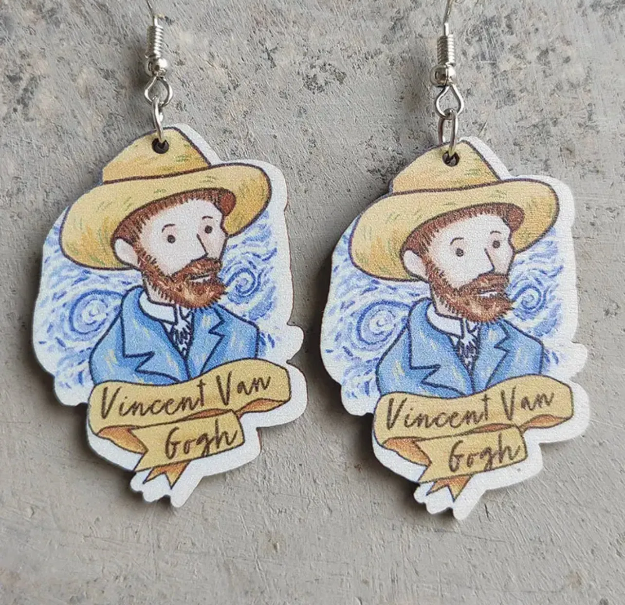 Art Teacher Earrings - Painter Gift, Artist Jewelry, Art Teacher, Teacher Earrings, Art Earrings, Artist Gift, Art Jewelry, Painter Earrings