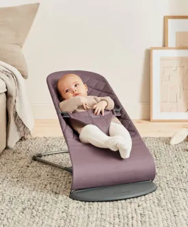 BabyBjörn Bouncer Bliss Cotton Classic Quilt - Dark Purple
