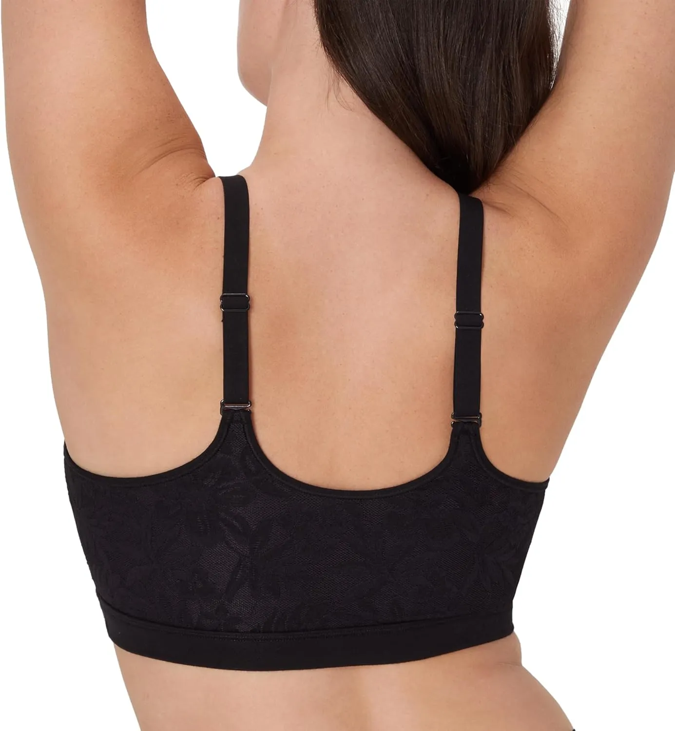 Bali Women's Breathe, Cotton Modal Wireless Bra, Lightweight Breathable Pullover Bralette, Convertible Straps