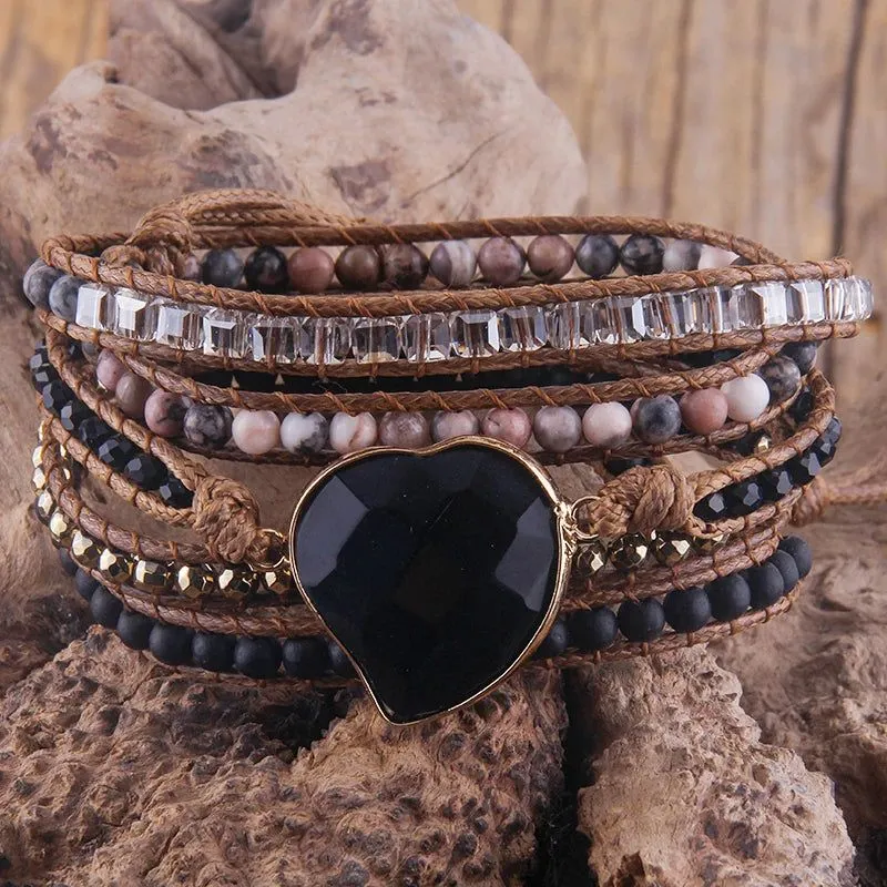 Blissful Heartwrap Bracelet