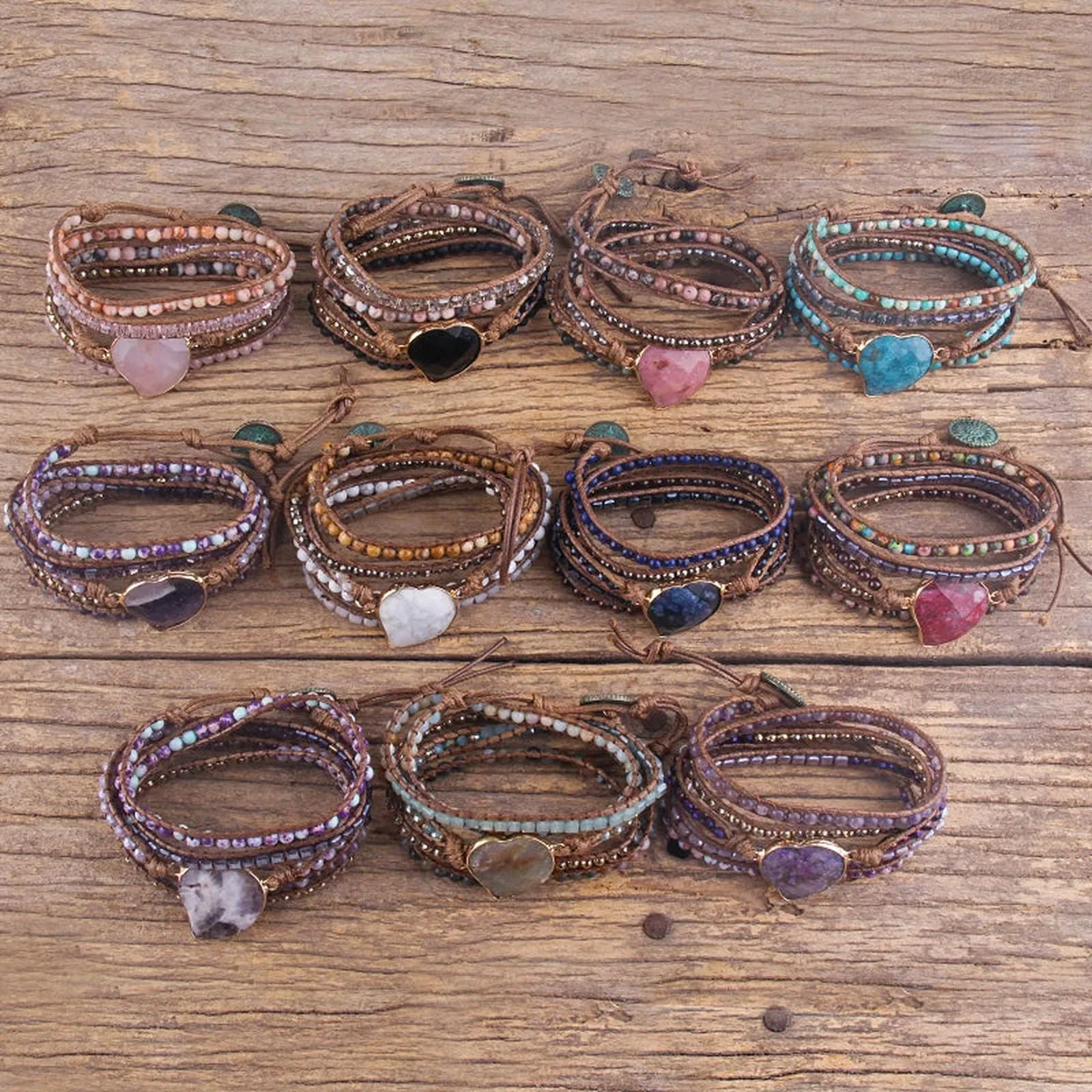 Blissful Heartwrap Bracelet