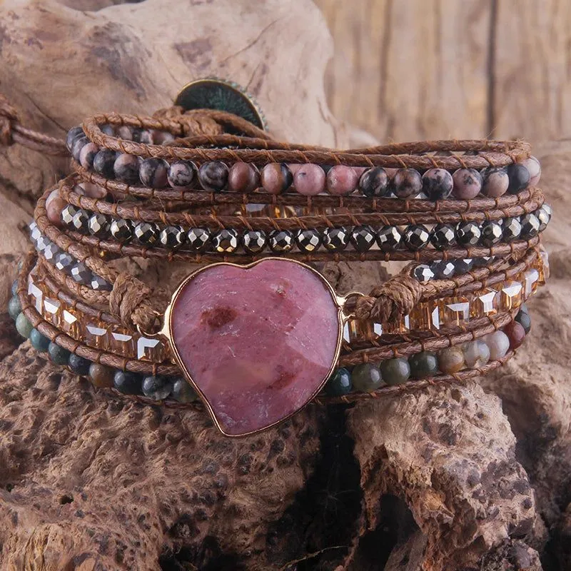 Blissful Heartwrap Bracelet