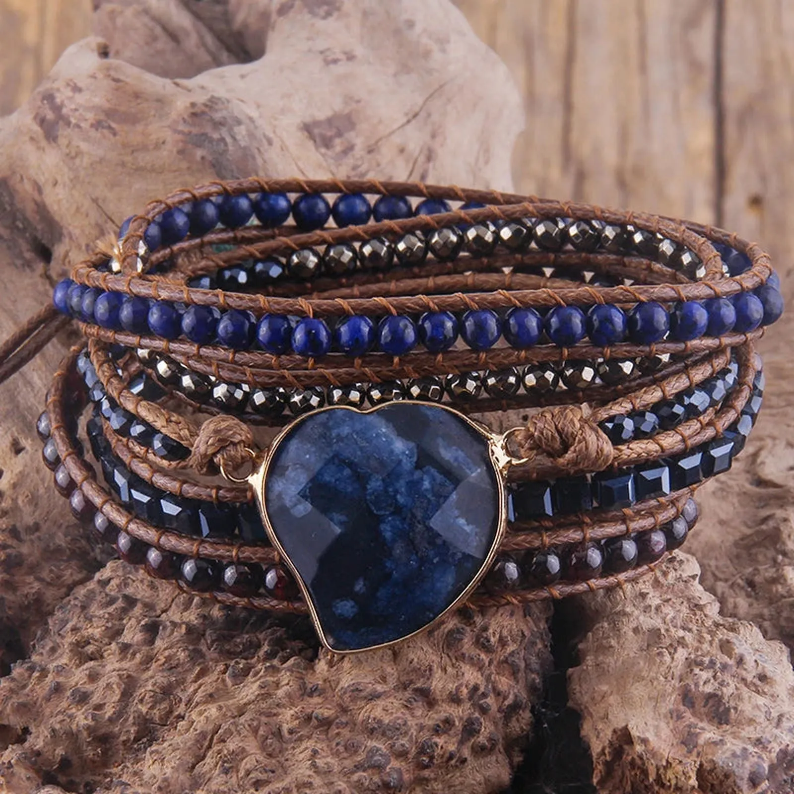 Blissful Heartwrap Bracelet