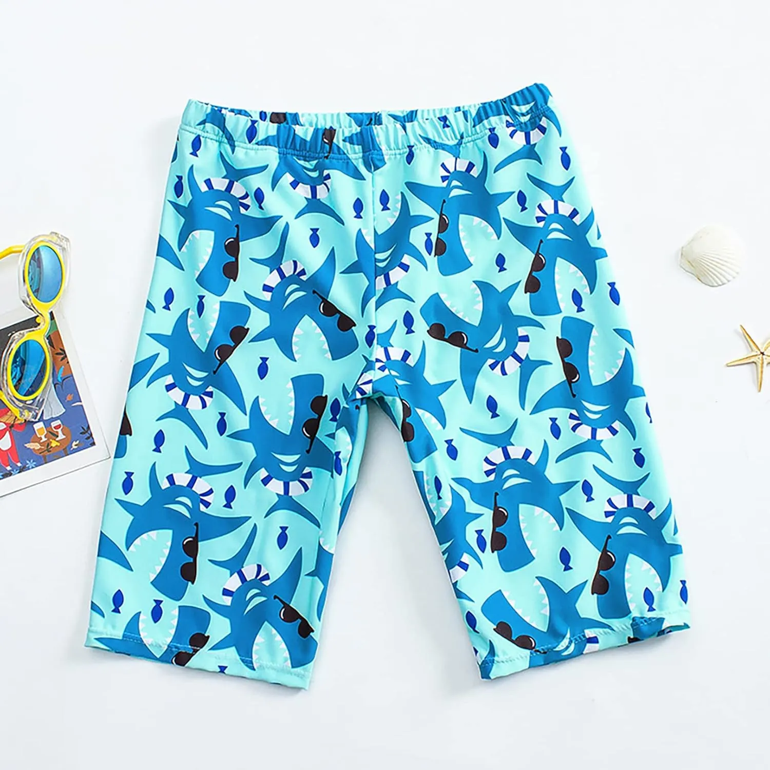 Boys Swimming Jammers Swimming Shorts for Kids Swimming Trunks Tight 3-11T