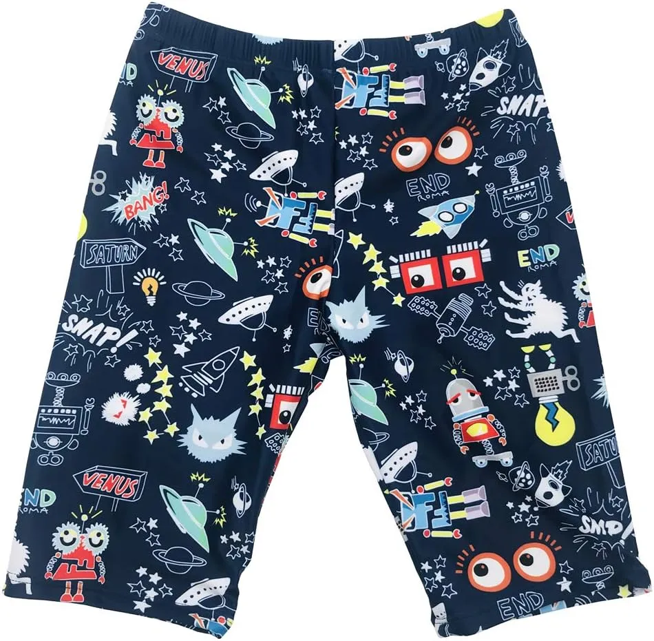 Boys Swimming Jammers Swimming Shorts for Kids Swimming Trunks Tight 3-11T