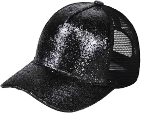 C.C Radiant Shimmer Adjustable Trucker Mesh Baseball Cap Hat