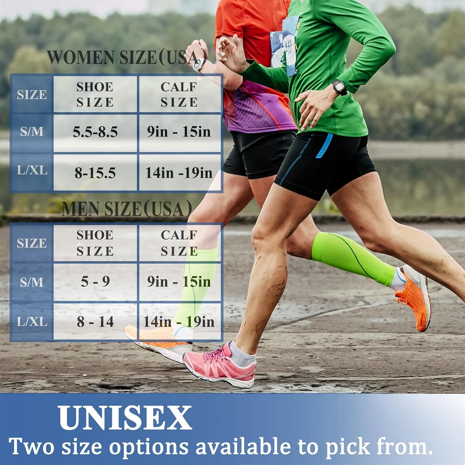 CHARMKING 6 Pairs-Compression Socks for Women & Men Circulation Best Support for Nurses, Running, Athletic,Flight Travel