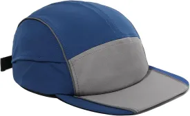 Clakllie Quick Dry 5 Panel Running Hats Reflective Flat Brim Hat Breathable Baseball Cap Cooling Outdoor Caps Tennis Dad Hats