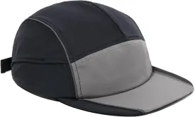 Clakllie Quick Dry 5 Panel Running Hats Reflective Flat Brim Hat Breathable Baseball Cap Cooling Outdoor Caps Tennis Dad Hats