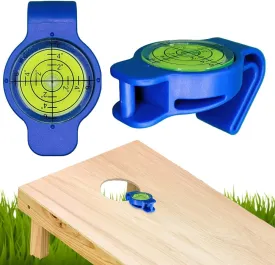 Cornhole Board Level Accessory | Achieve Perfect Cornhole Board Alignment For Consistent Play |All Weather | Instant Measurements | Easy To Use Indoor or Outdoor | 1 or 2 Pack |Patented| Cornstars LLC