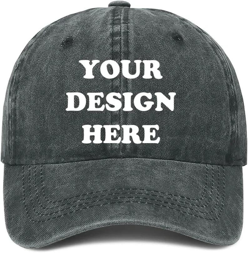 Custom Hats Design Your Own,Bulk Personalized Trucker Hat for Men Women, Make Your Own Customized Baseball Cap