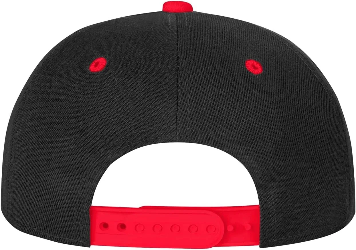 Custom Snapback Hats for Men Personalized Hip Hop Flat Bill Brim Baseball Cap Add Your Own Text Photo Logo
