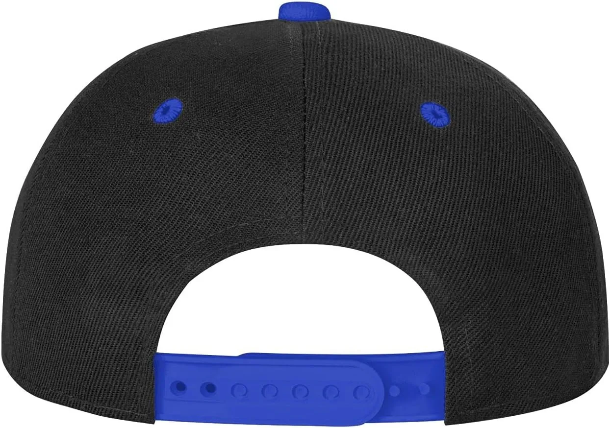Custom Snapback Hats for Men Personalized Hip Hop Flat Bill Brim Baseball Cap Add Your Own Text Photo Logo