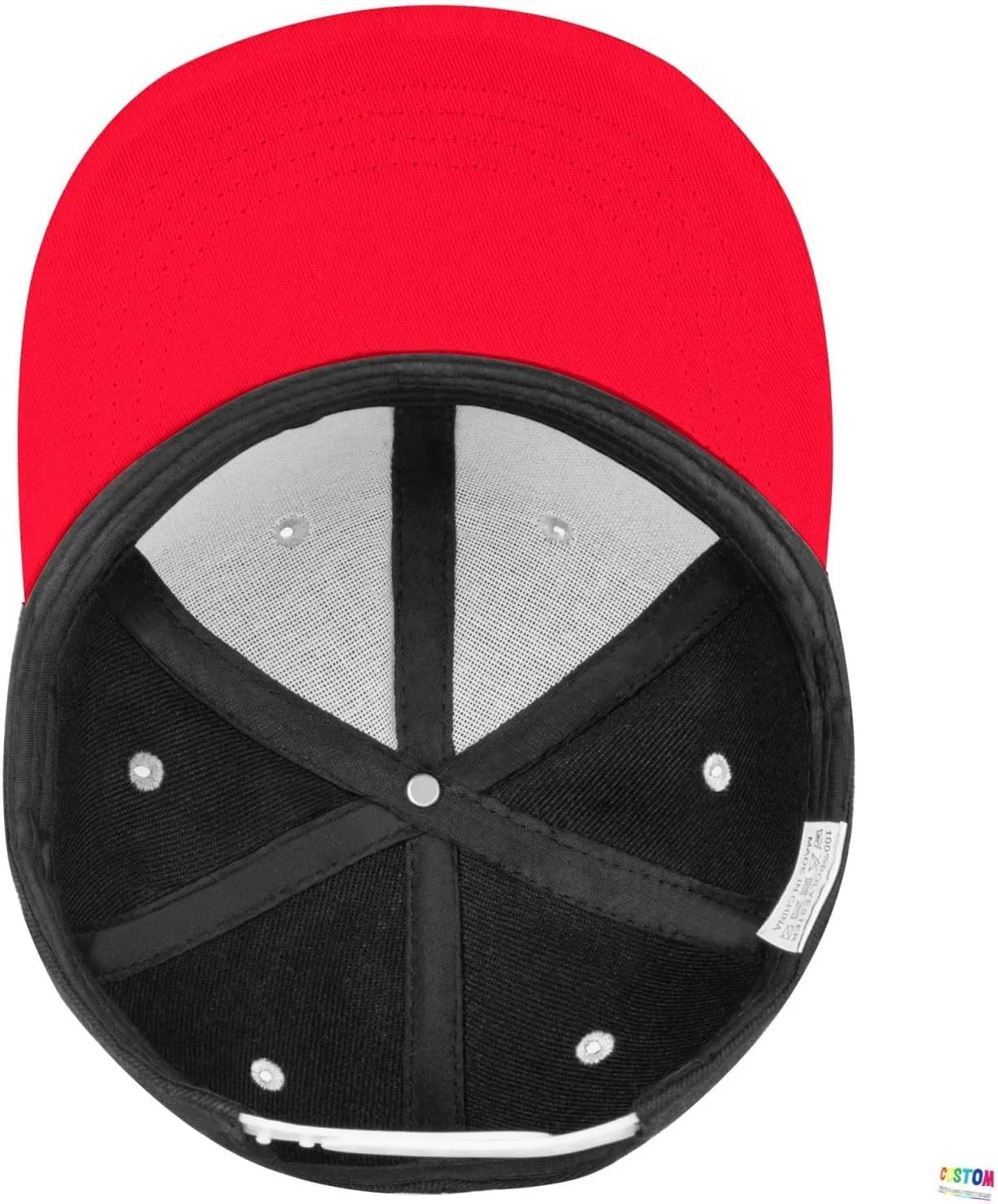 Custom Snapback Hats for Men Personalized Hip Hop Flat Bill Brim Baseball Cap Add Your Own Text Photo Logo
