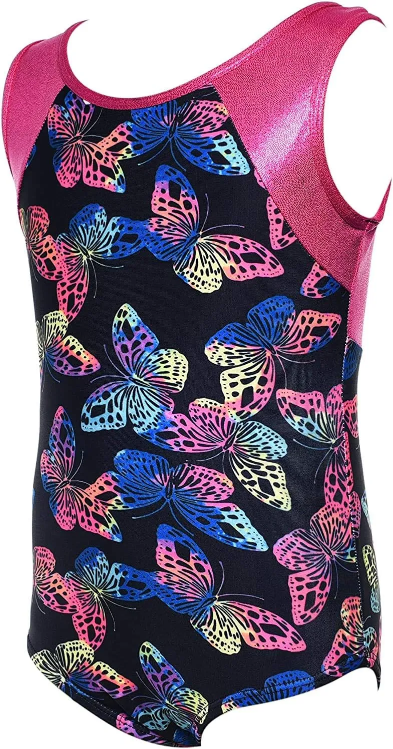 Dancina Girls Gymnastics Tank Top Leotard Dancewear New Designs and Prints Ages 3-12