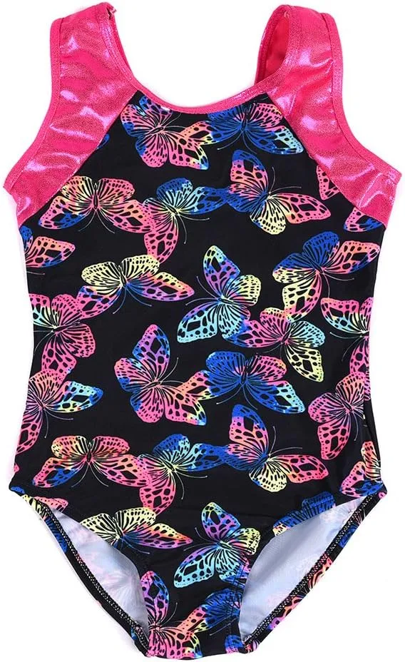 Dancina Girls Gymnastics Tank Top Leotard Dancewear New Designs and Prints Ages 3-12