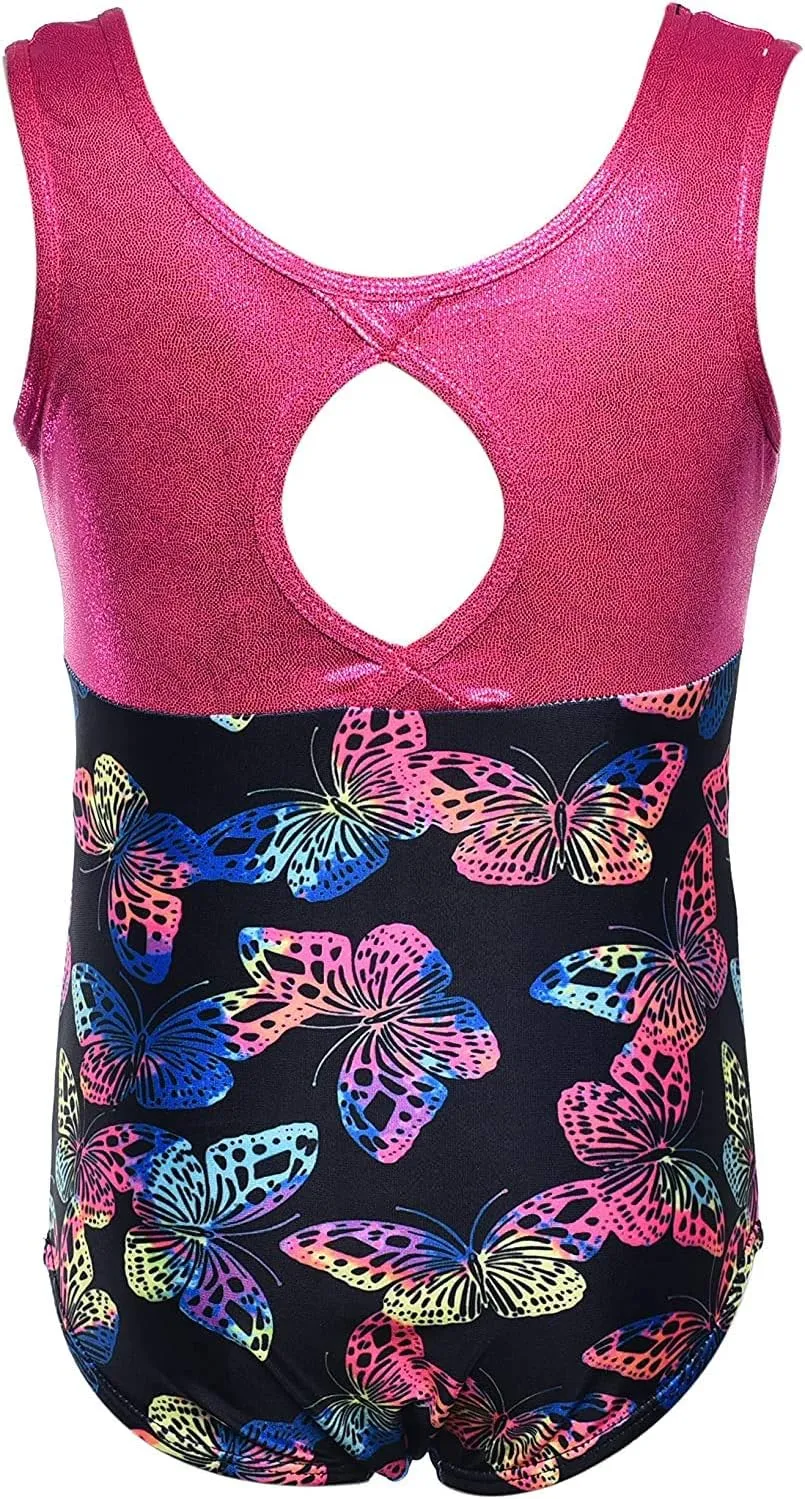 Dancina Girls Gymnastics Tank Top Leotard Dancewear New Designs and Prints Ages 3-12