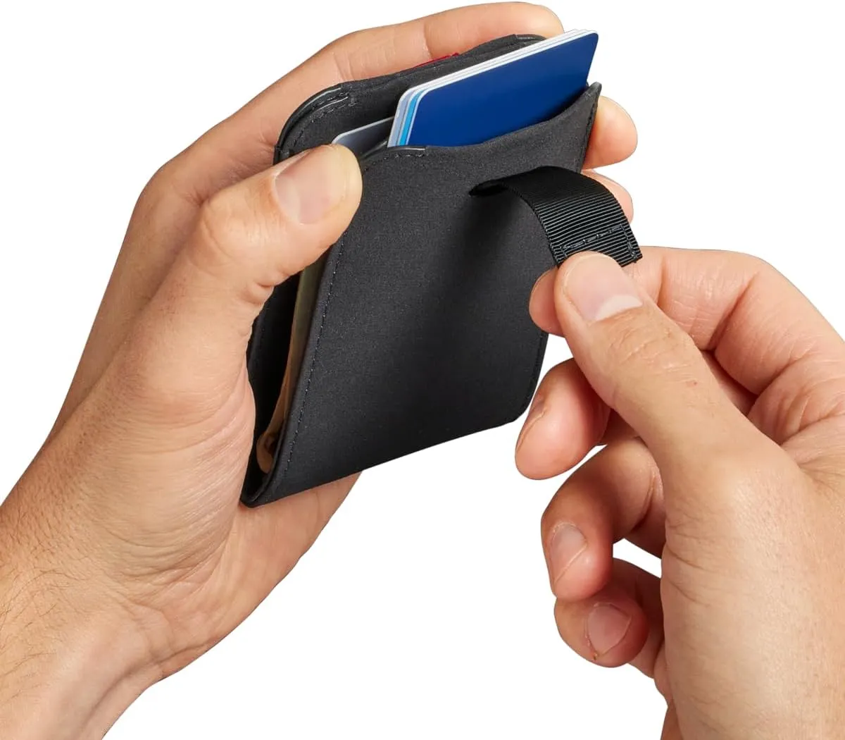 Distil Union Wally 5.0 with MagLock | VentureTek RFID Bifold Wallet with Money Clip & MagLock | Slim, Minimalist Billfold