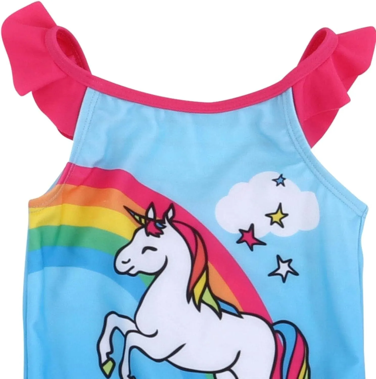 Flamingo Girls One Piece Bathing Suit Beach Bag and Towel 3 Swimsuit Set Toddler