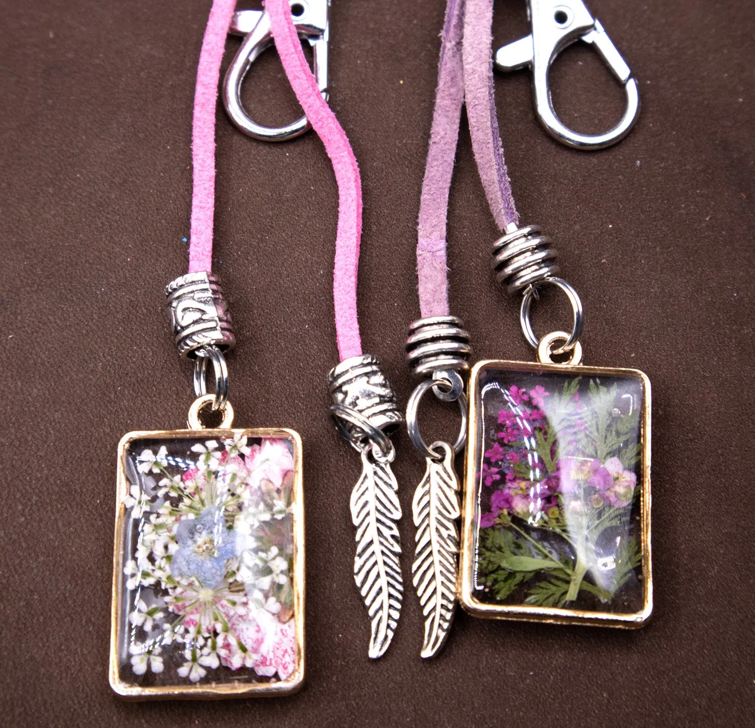 Forget Me Not Keychains by Bobby R. Blue