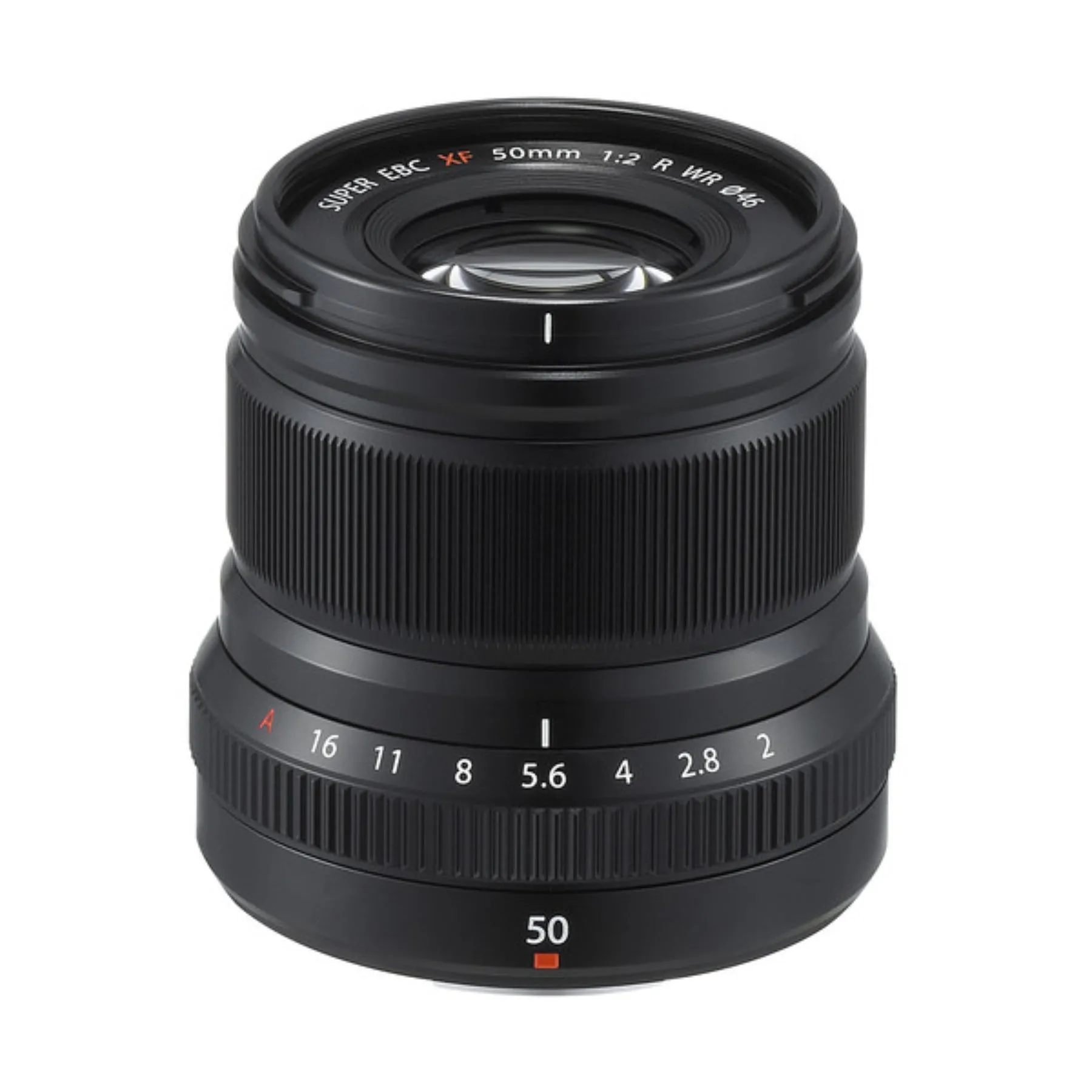 Fujifilm XF 50mm f 2 R WR Lens (Black)