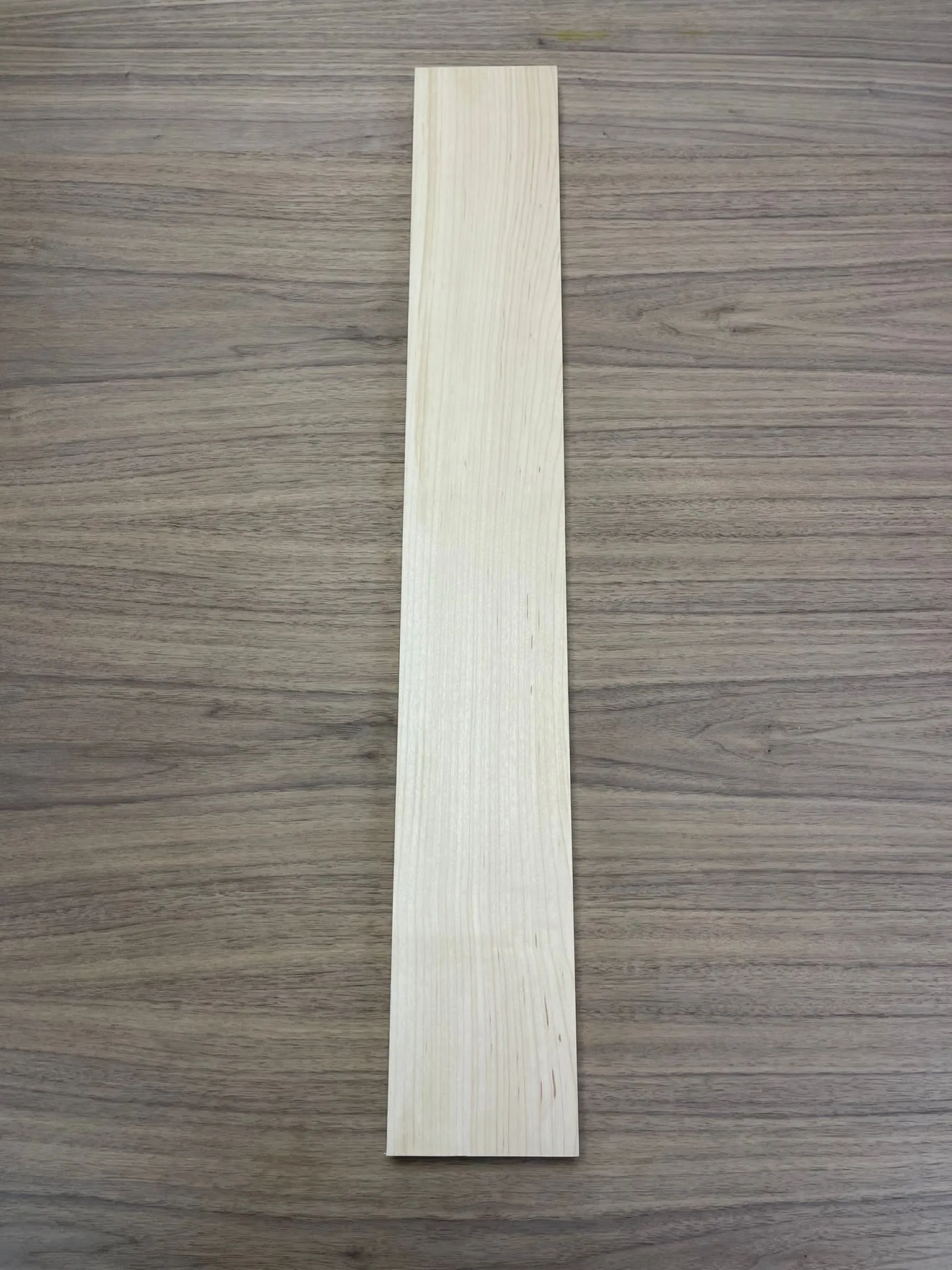Guitar Neck Blank (Flat headstock) - Maple