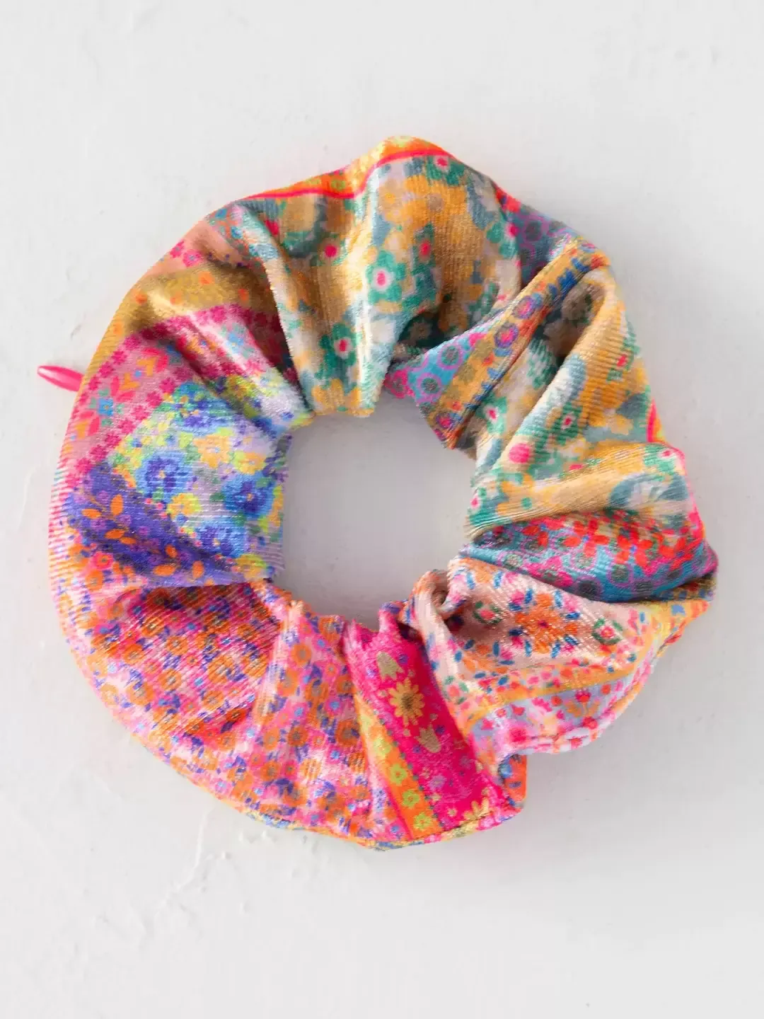 Hideaway Scrunchie - Patchwork Florals