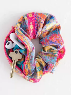 Hideaway Scrunchie - Patchwork Florals