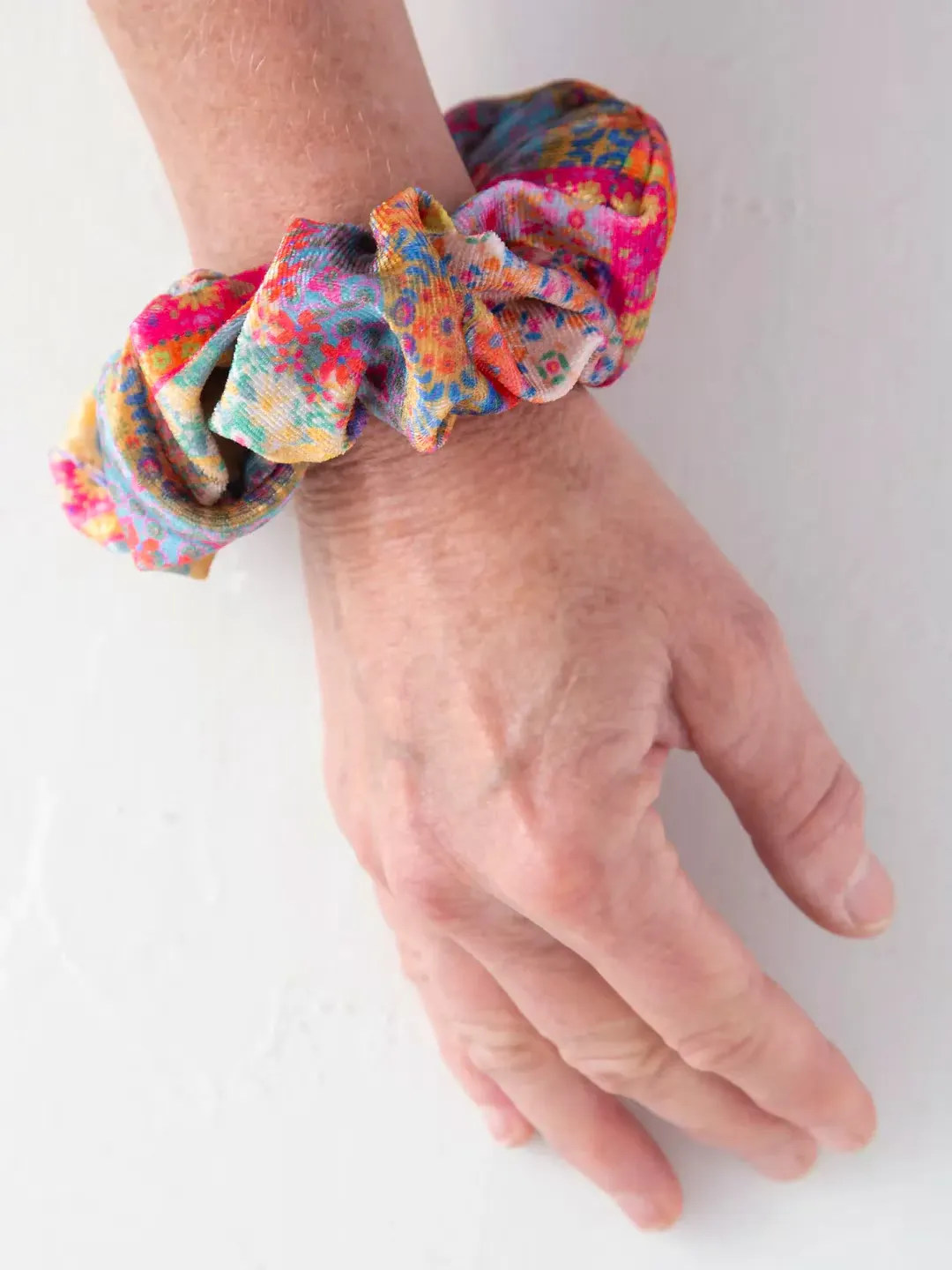 Hideaway Scrunchie - Patchwork Florals