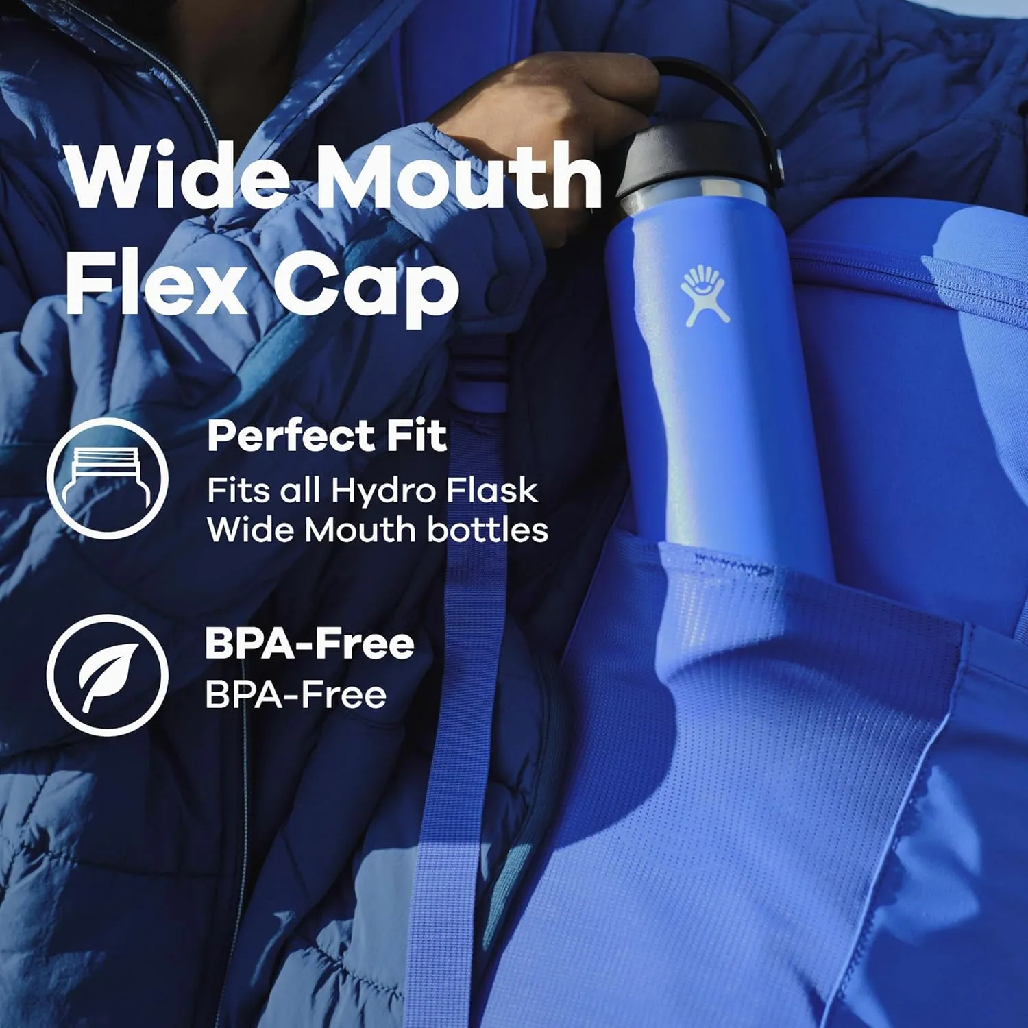 Hydro Flask Wide Mouth Lids- Accessory for Wide Mouth Water Bottle