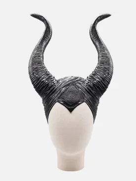 Little Surprise Box  2 Horned Witch Adult Headgear Halloween Costume Accessory for Themed Party