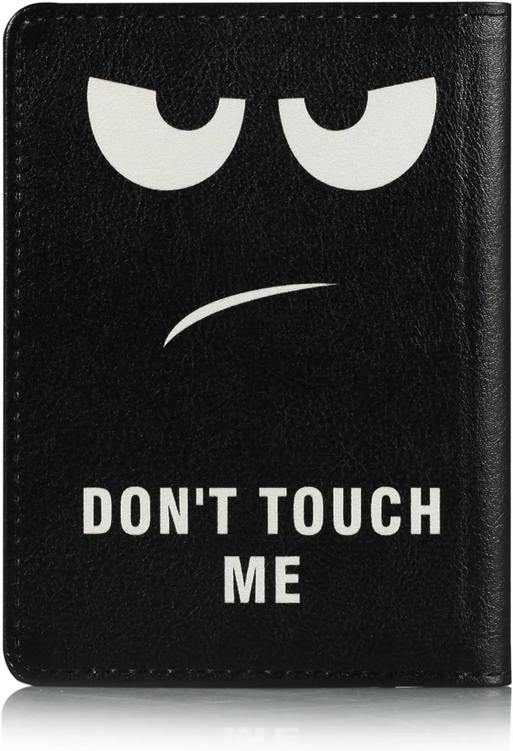 Passport Holder Cover Case PU Leather RFID Blocking Card Pockets Holder Cute Luggage Magnetic Wallet Passport Holder Case for travel Women Men, Don't Touch