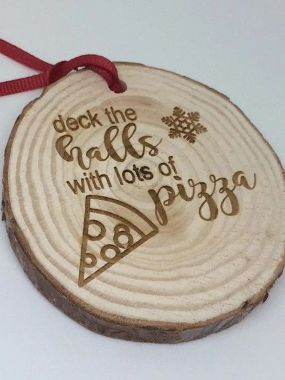 pizza themed Ornament