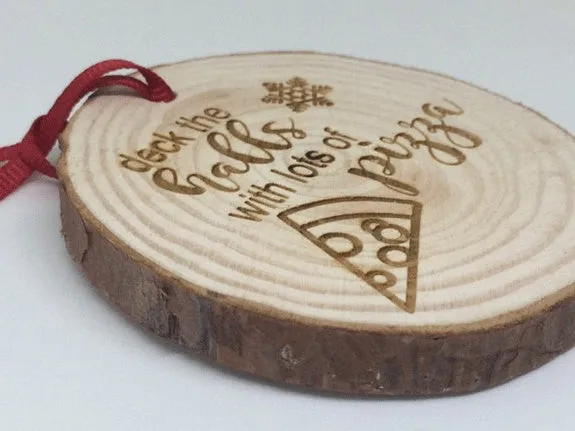 pizza themed Ornament