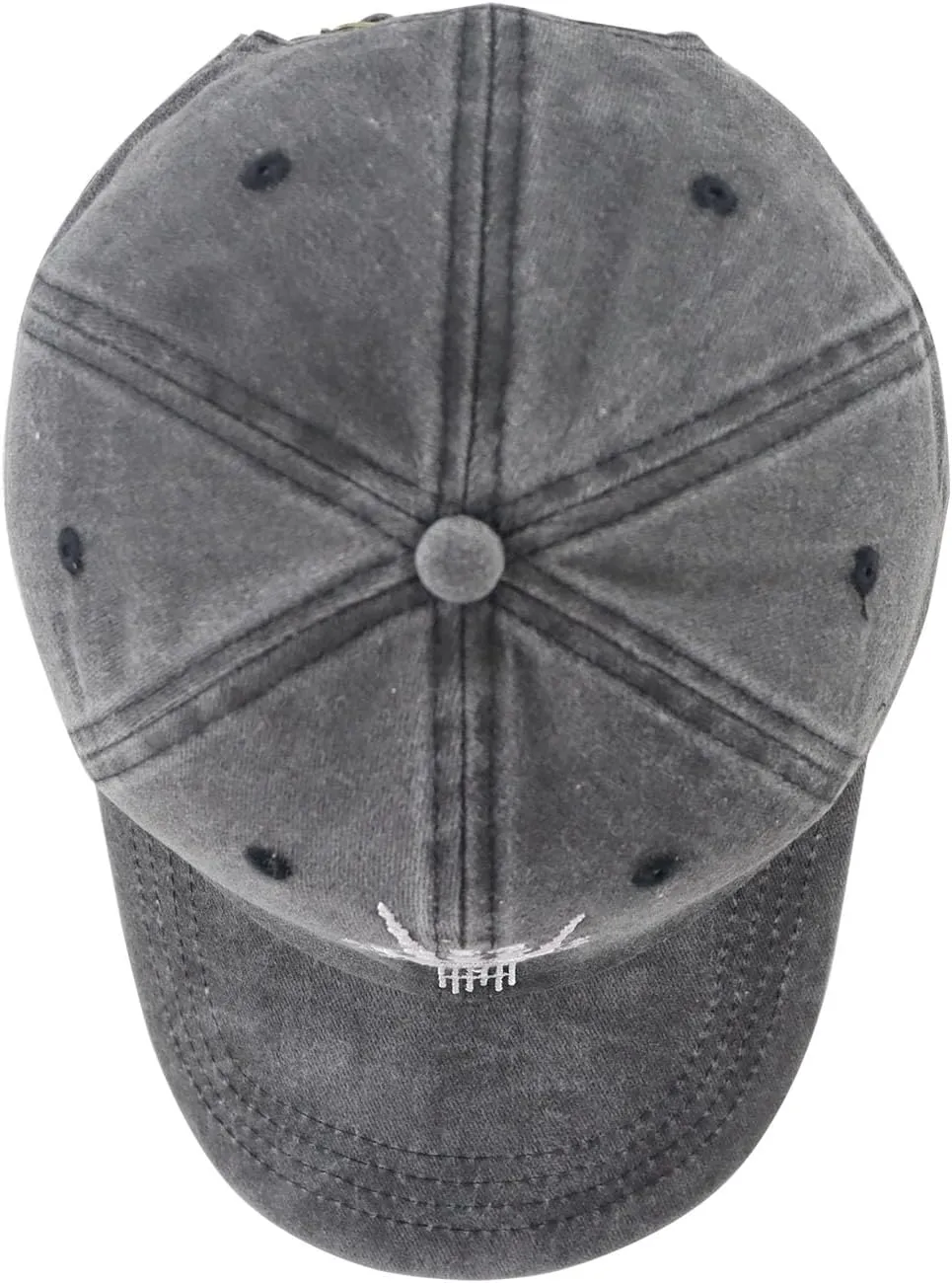 Skeleton Hand Hat for Men Women, Funny Adjustable Cotton Embroidered Guitar Music Lover Baseball Cap