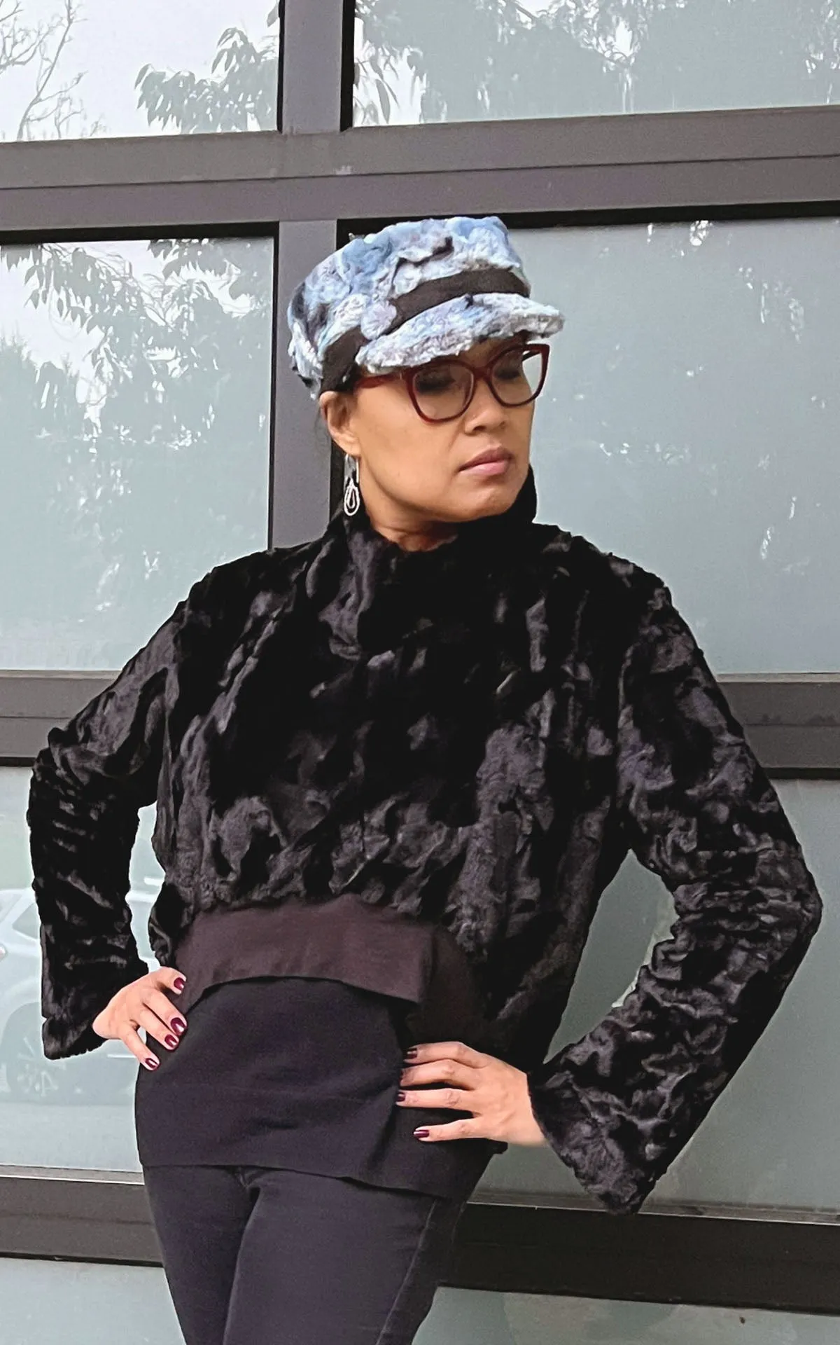 Valerie Cap Style - Cascade Luxury Faux Furs