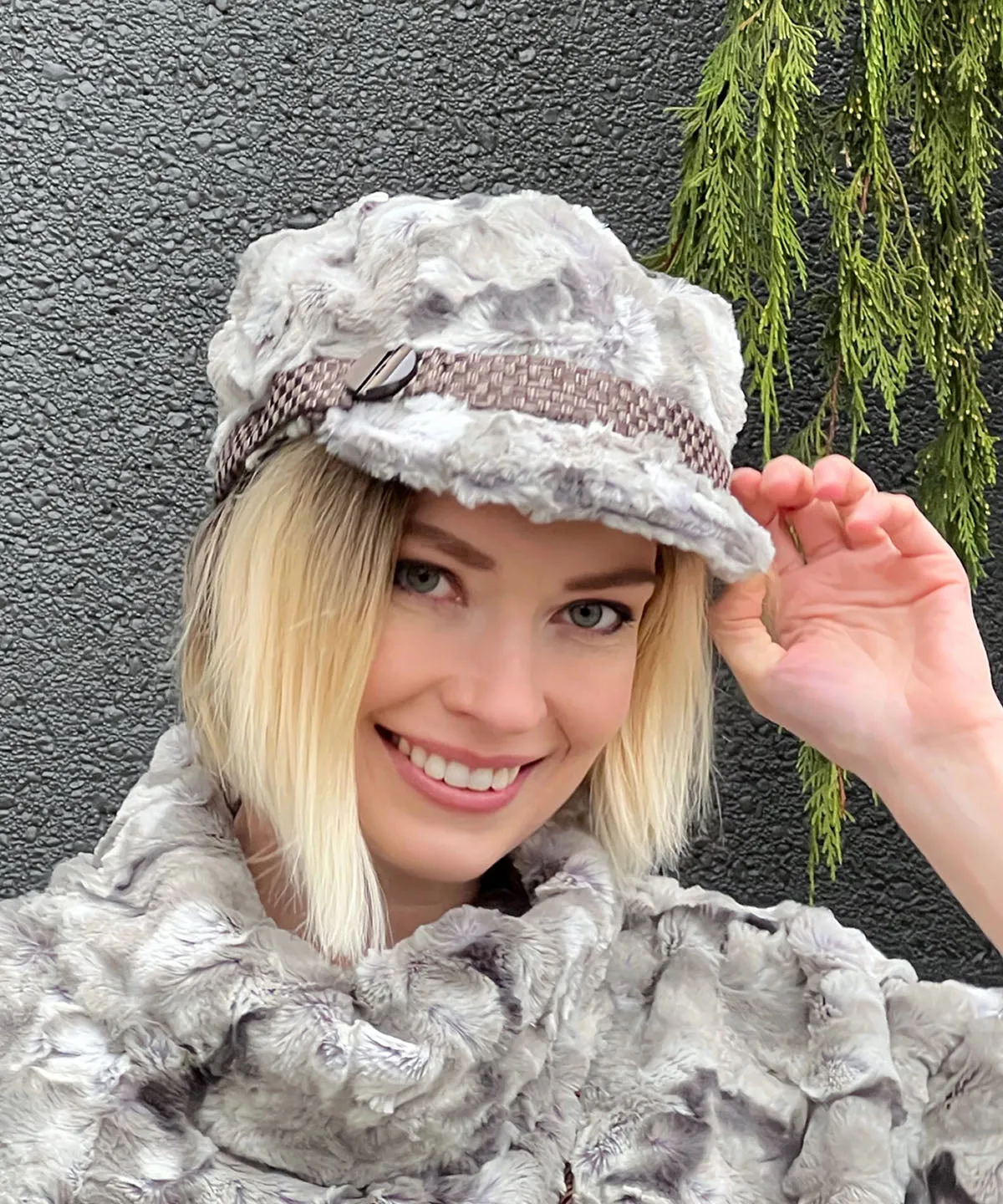 Valerie Cap Style - Cascade Luxury Faux Furs