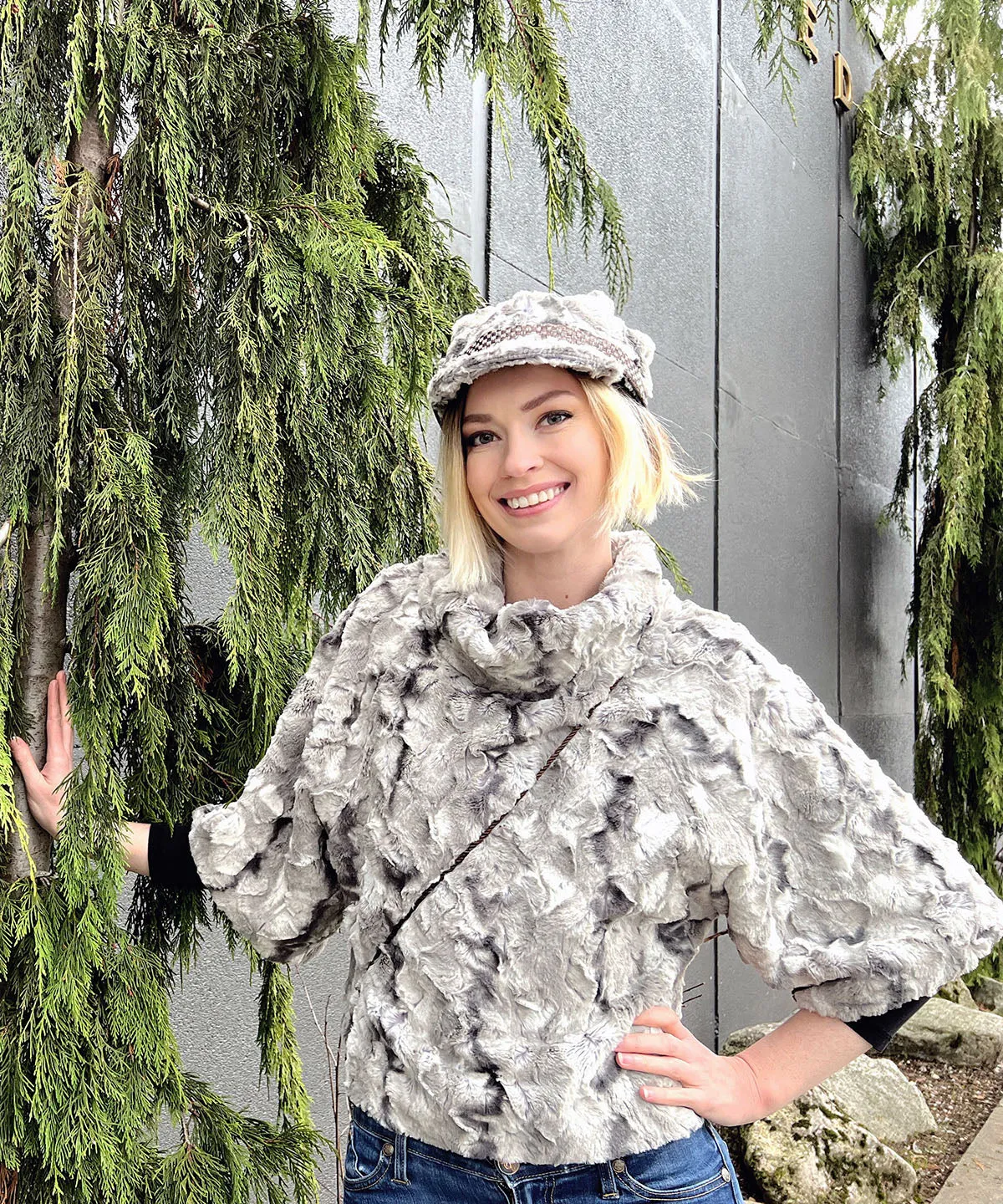 Valerie Cap Style - Cascade Luxury Faux Furs