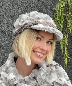 Valerie Cap Style - Cascade Luxury Faux Furs