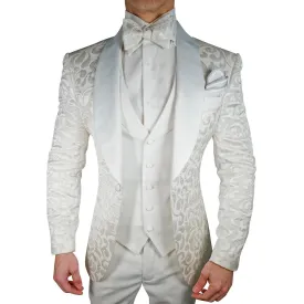 Vanilla Paisley Dinner Jacket @ The Vault