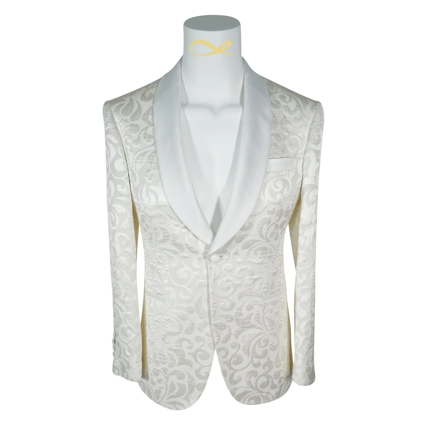 Vanilla Paisley Dinner Jacket @ The Vault