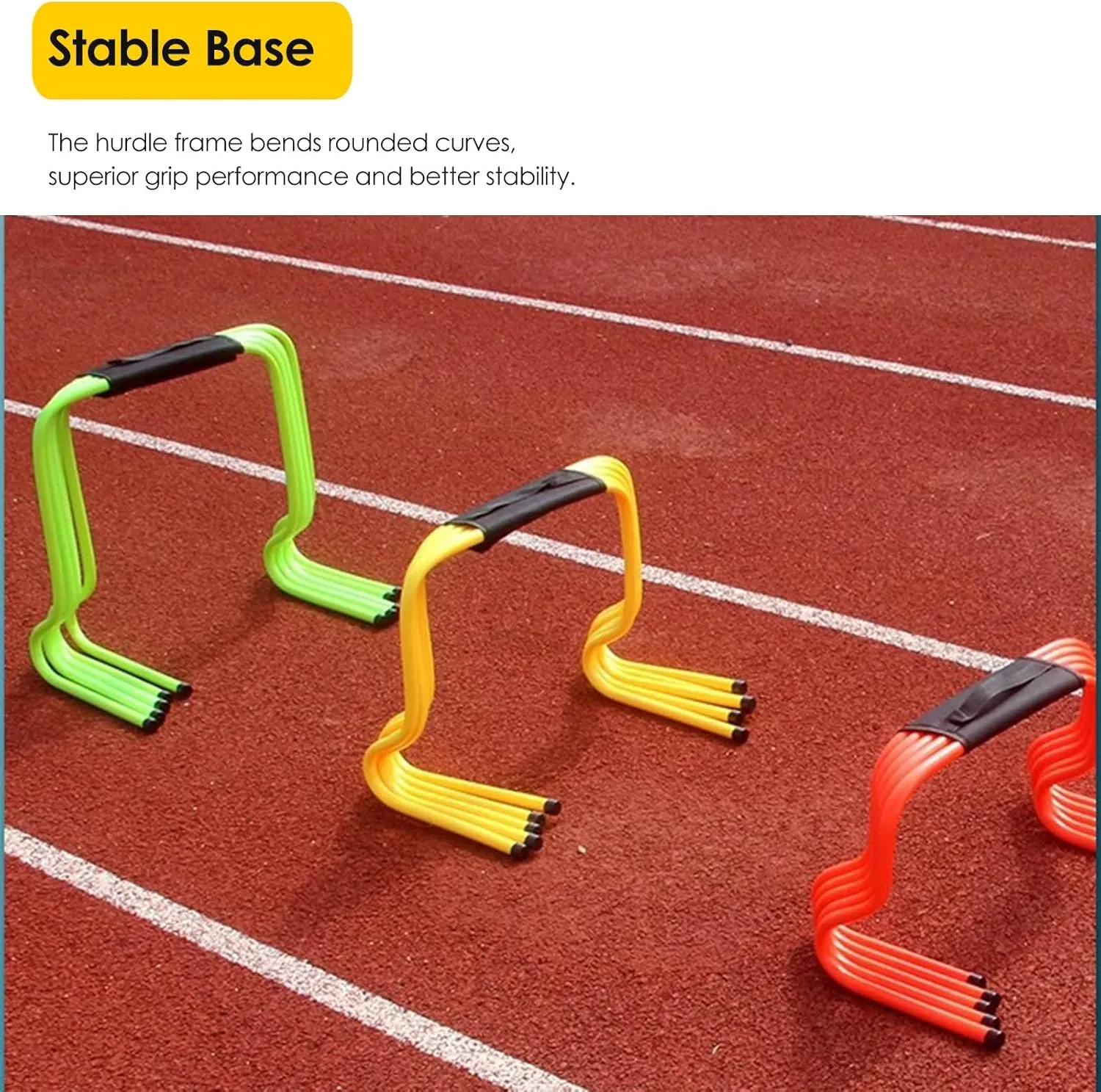 YXXSDP Athletic Sport Speed Training Hurdles, Agility Training Equipment Multi-Sports Equipment, Kids Adults Outdoor Games, for PE Class/Fitness Group